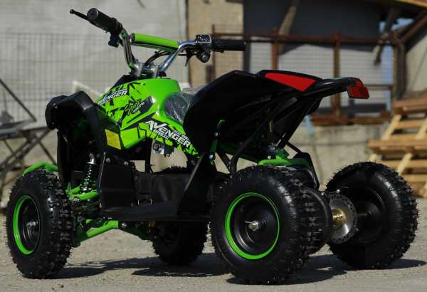 ATV Electric Eco Avenger 1000W 48V cu 3 Trepte de Viteza #Verde [5]
