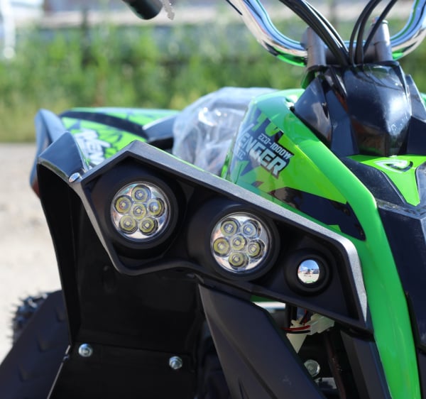 ATV Electric Eco Avenger 1000W 48V cu 3 Trepte de Viteza #Verde [13]