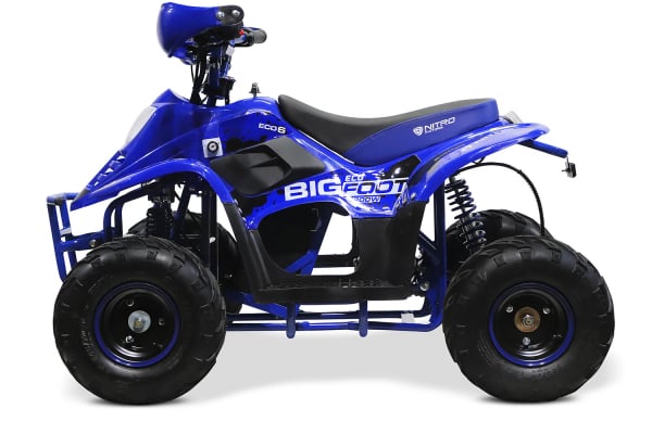 ATV electric ECO Bigfoot 800W 36V cu Baterie Detasabila #Albastru [3]
