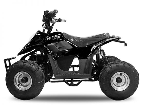 ATV electric ECO Bigfoot 800W 36V cu Baterie Detasabila #Negru [2]