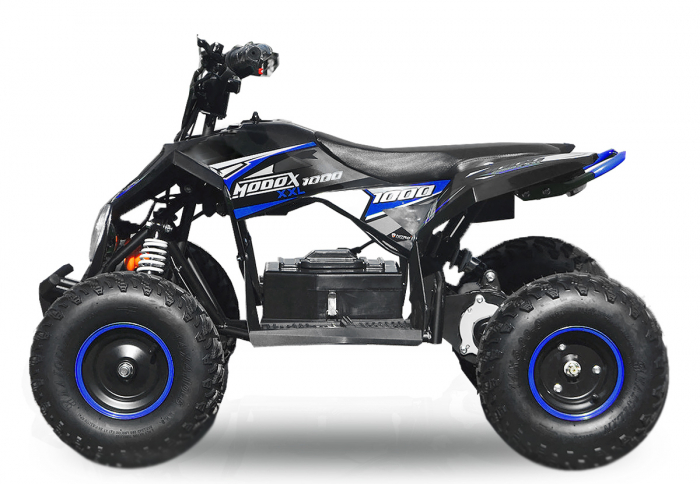 ATV electric ECO Maddox XXL 1300W 48V 10Ah Lithium #Albastru [2]
