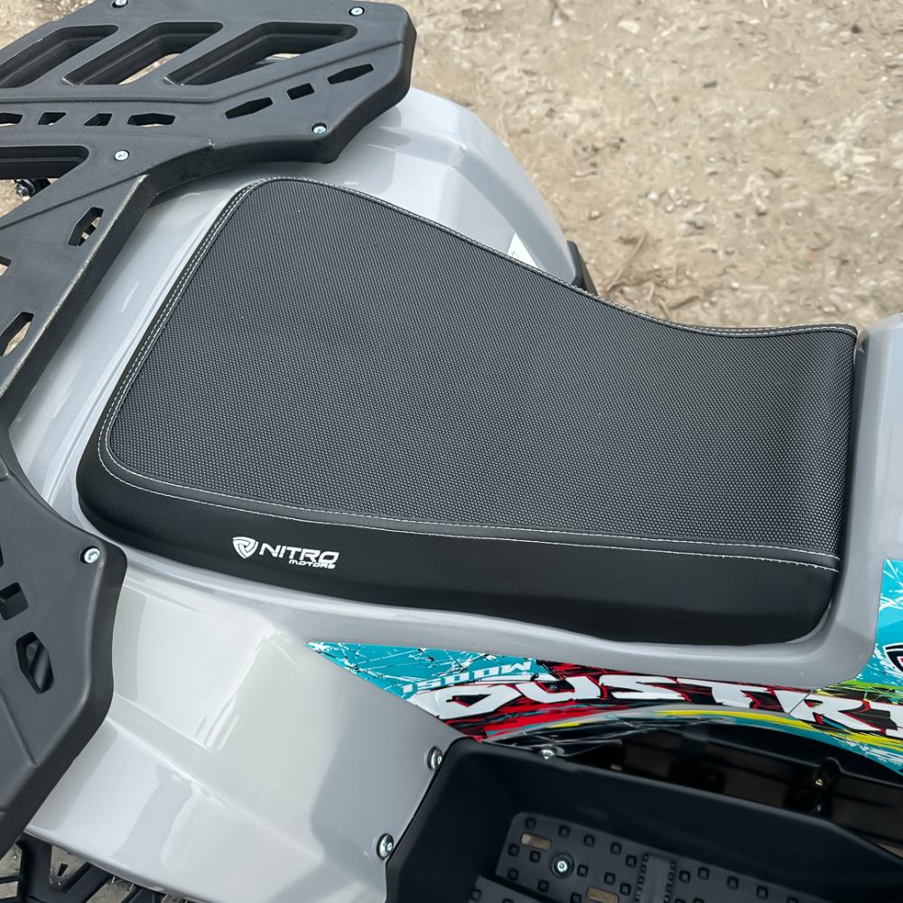 ATV electric ECO DustRider XXL 1500W 60V 20Ah cu diferential, roti 8 inch, gri [16]