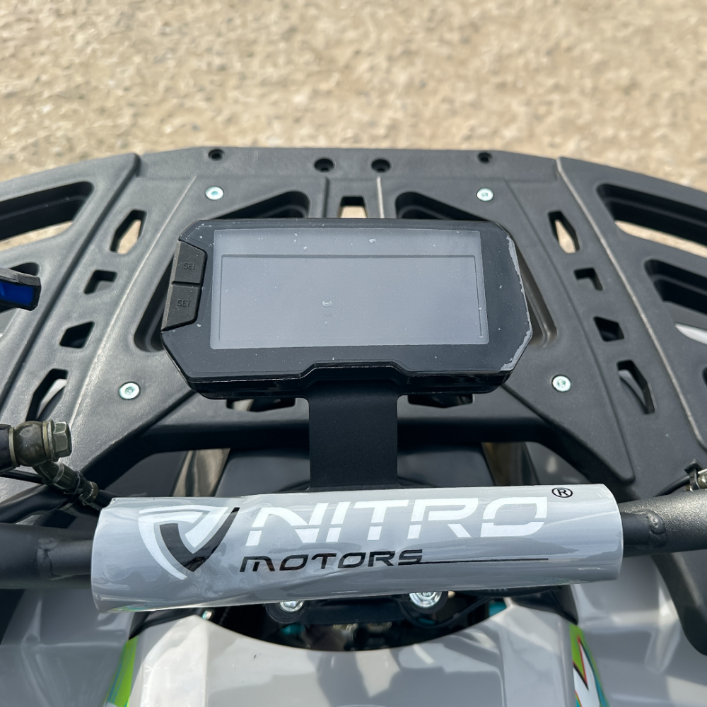 ATV electric ECO DustRider XXL 1500W 60V 20Ah cu diferential, roti 8 inch, gri [13]