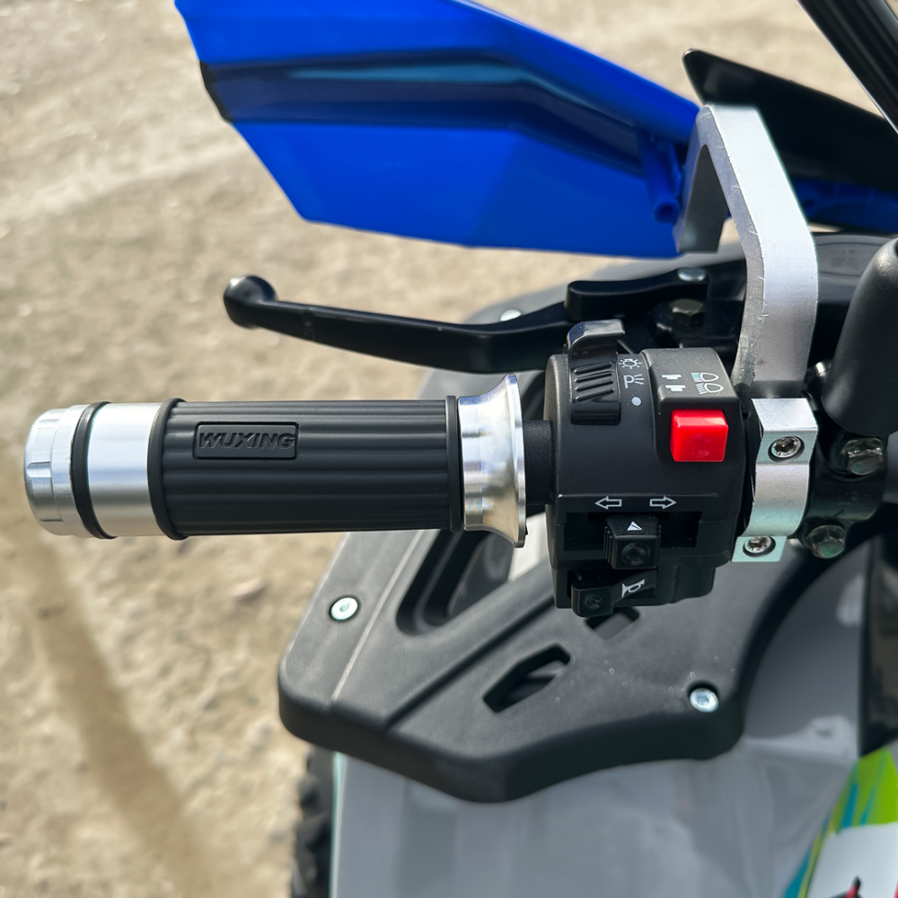 ATV electric ECO DustRider XXL 1500W 60V 20Ah cu diferential, roti 8 inch, gri [14]