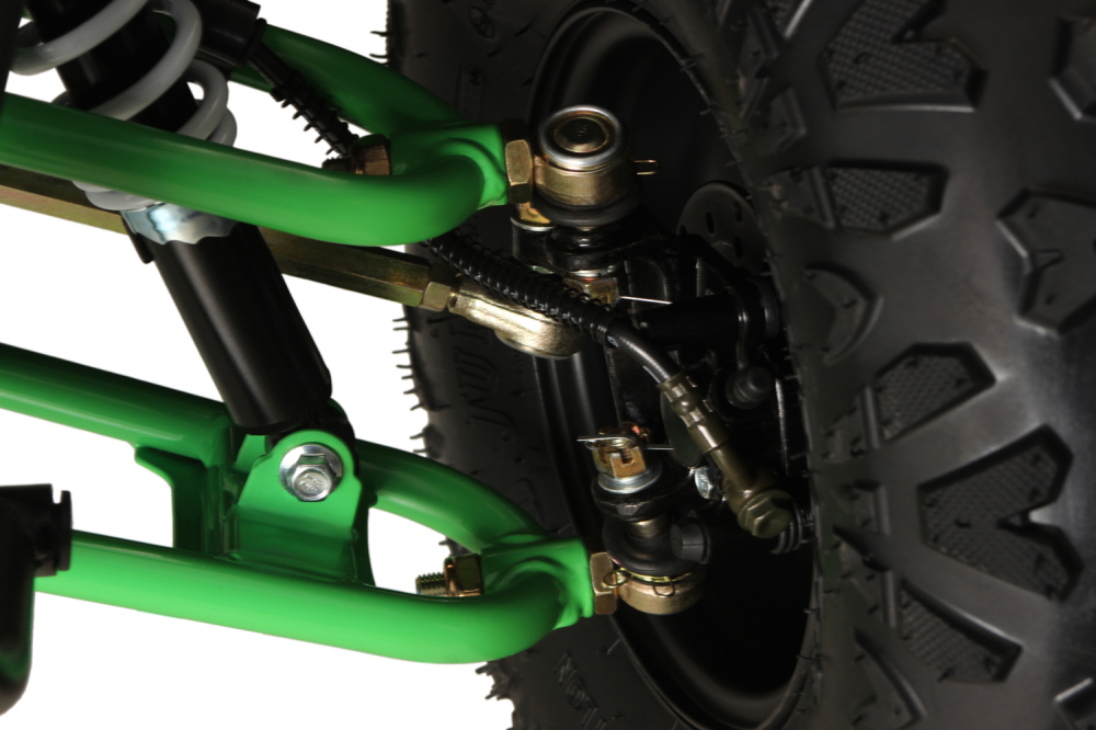 ATV electric ECO DustRider XXL 1500W 60V 20Ah cu diferential, roti 8 inch, rosu [4]