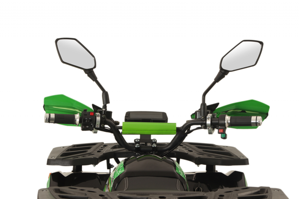 ATV electric ECO DustRider XXL 1500W 60V 20Ah cu diferential, roti 8 inch, rosu [2]