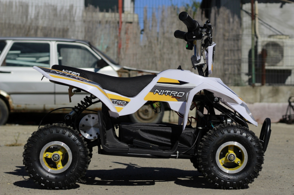 ATV electric ECO Maddox 800W 36V cu 3 Viteze #Galben [5]
