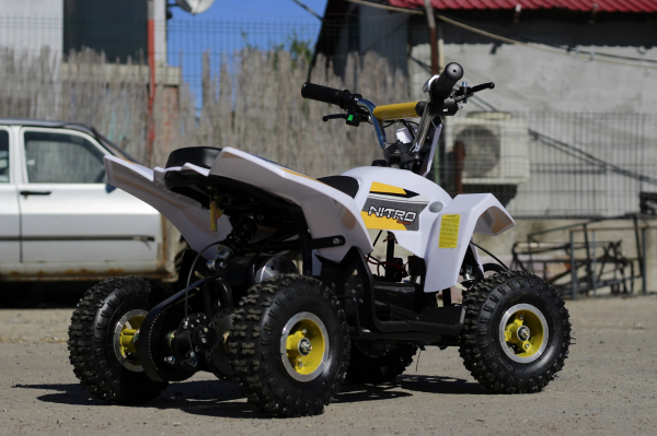 ATV electric ECO Maddox 800W 36V cu 3 Viteze #Galben [6]