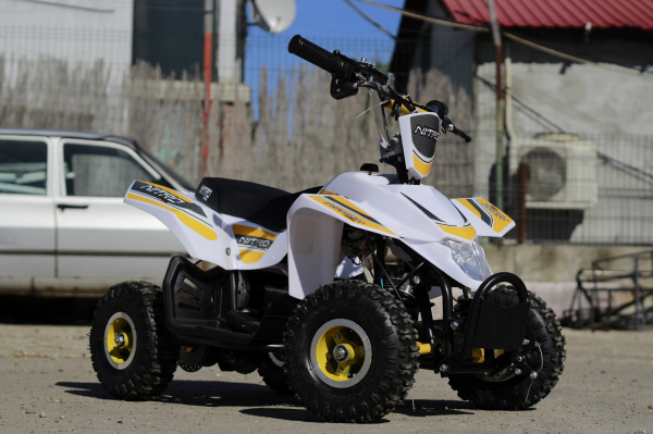 ATV electric ECO Maddox 800W 36V cu 3 Viteze #Galben [4]