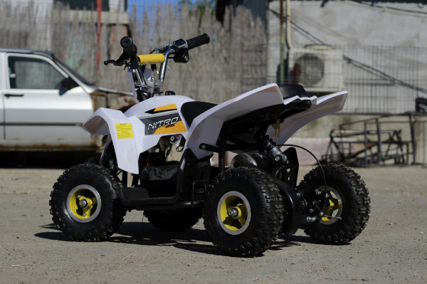 ATV electric ECO Maddox 800W 36V cu 3 Viteze #Galben [8]