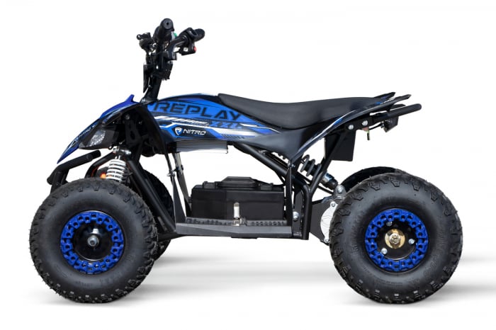 ATV electric ECO Replay XXL 1500W 48V 13Ah Lithium #Albastru [2]