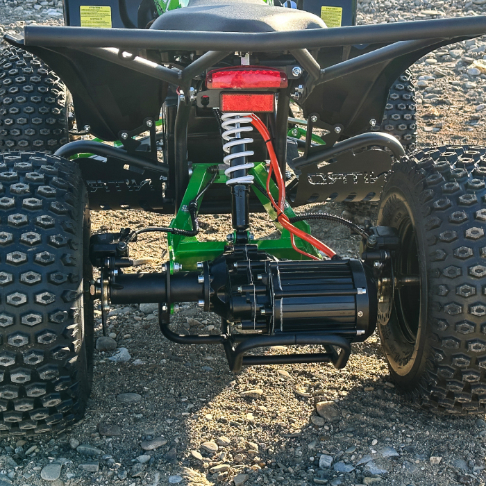 ATV electric ECO Replay XXL 1500W 60V 20Ah cu diferential, roti 8 inch, culoare Verde [8]