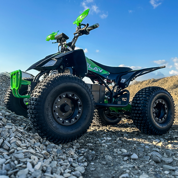ATV electric ECO Replay XXL 1500W 60V 20Ah cu diferential, roti 8 inch, culoare Verde [5]