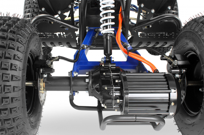 ATV electric ECO Replay XXL 1500W 60V 20Ah cu diferential, roti 8 inch, culoare Portocalie [11]