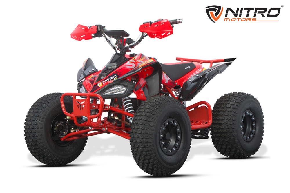 ATV electric ECO Speedy XXL 1500W 60V 20Ah cu diferential, roti 8 inch, culoare rosie [15]