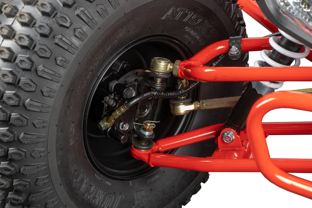 ATV electric ECO Speedy XXL 1500W 60V 20Ah cu diferential, roti 8 inch, culoare rosie [8]