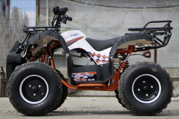 ATV electric Eco Toronto 1000W 48V 20Ah cu DIFERENTIAL #Alb [3]
