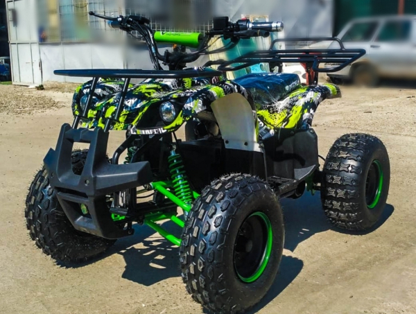 ATV electric Eco Toronto 1000W 48V 20Ah #Verde Camuflaj [8]