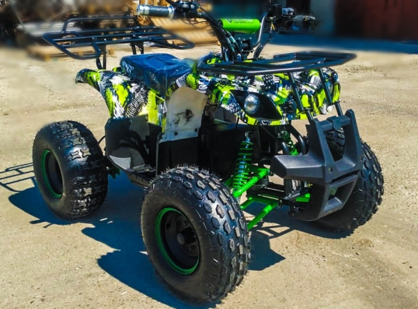 ATV electric Eco Toronto 1000W 48V 20Ah #Verde Camuflaj [7]