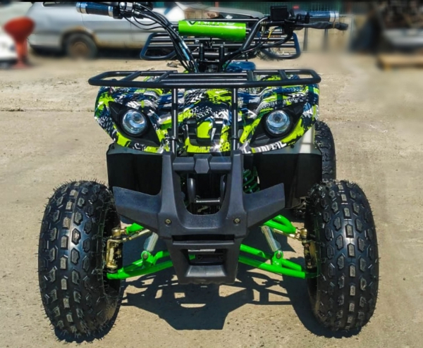 ATV electric Eco Toronto 1000W 48V 20Ah #Verde Camuflaj [9]