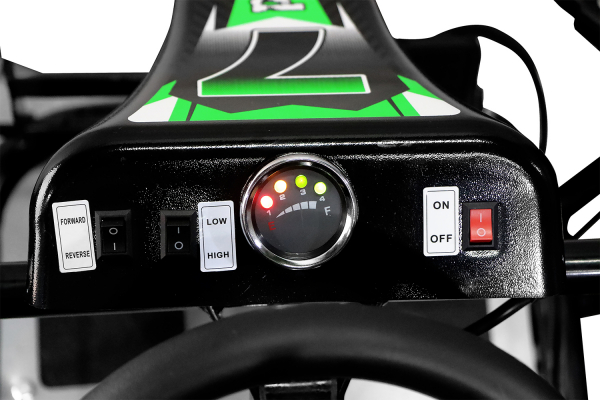 Kart electric pentru copii NITRO GoKid Dirty 1000W 48V #Rosu [3]