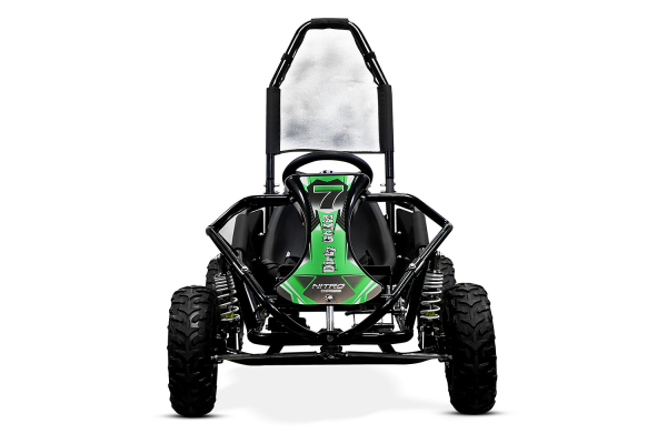 Kart electric pentru copii NITRO GoKid Dirty 1000W 48V #Verde [20]