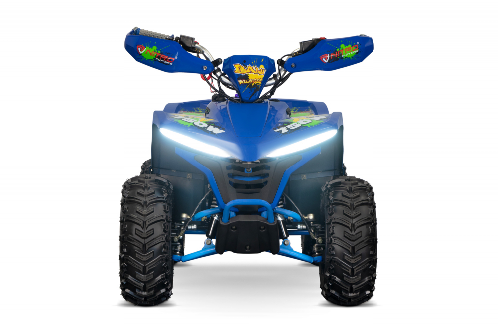ATV electric Nitro Eco Balu 1600Wp 48V 20Ah cu roti 7 inch si diferential, albastru [18]