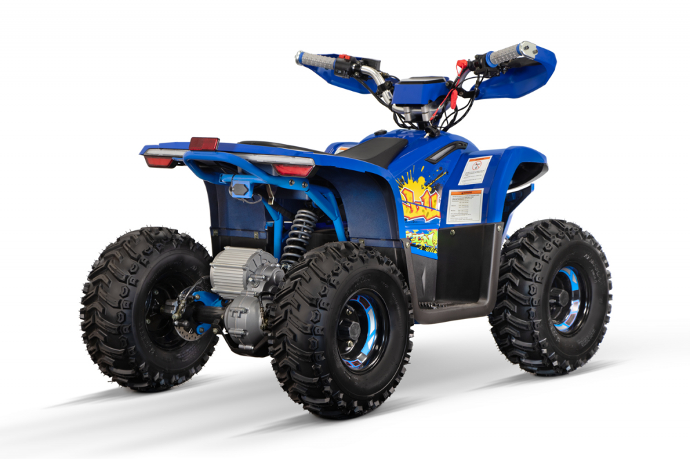 ATV electric Nitro Eco Balu 1600Wp 48V 20Ah cu roti 7 inch si diferential, albastru [17]