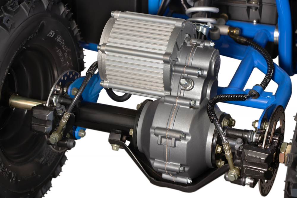 ATV electric Nitro Eco Balu 1600Wp 48V 20Ah cu roti 7 inch si diferential, verde [2]
