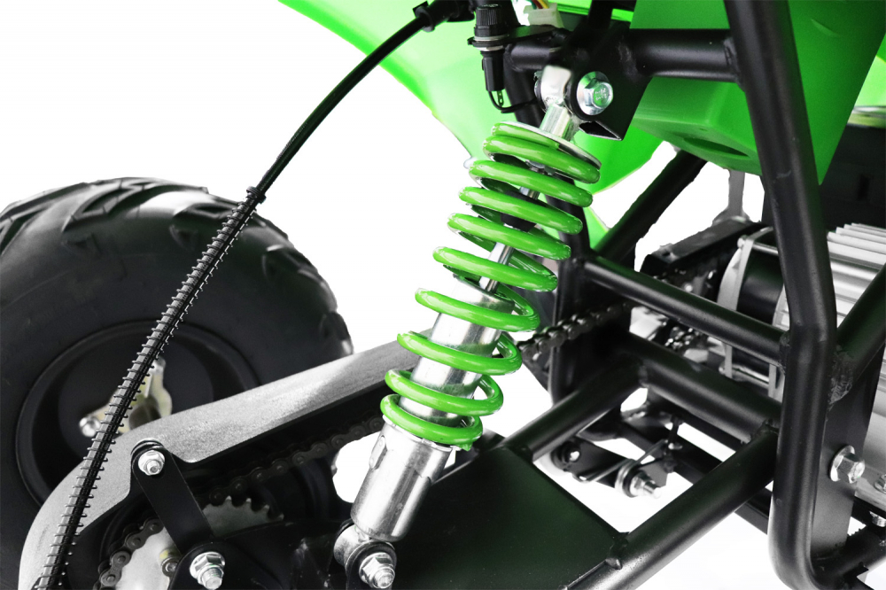ATV electric NITRO ecoWarrior 1000W 48V 20Ah, roti 7 inch, culoare Verde [4]