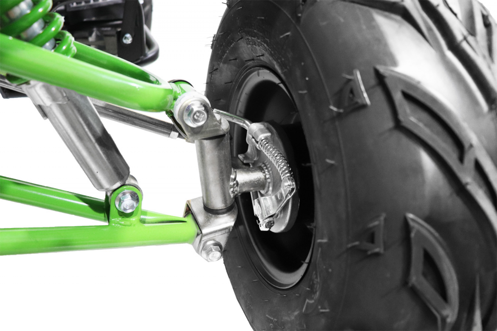 ATV electric NITRO ecoWarrior 1000W 48V 20Ah, roti 7 inch, culoare Verde [6]