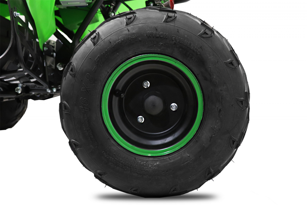 ATV electric NITRO ecoWarrior 1000W 48V 20Ah, roti 7 inch, culoare Verde [3]