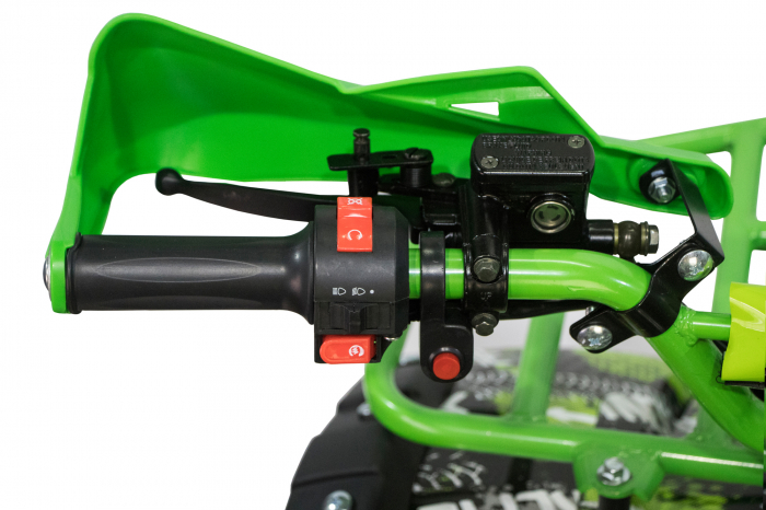ATV electric Eco Toronto 1000W 48V 20Ah, roti 7 inch, culoare Verde Camuflaj [13]