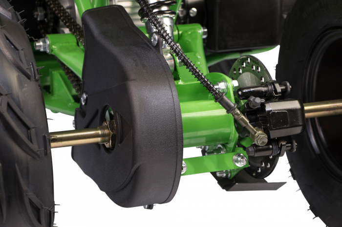 ATV electric Eco Toronto 1000W 48V 20Ah, roti 7 inch, culoare Verde Camuflaj [8]