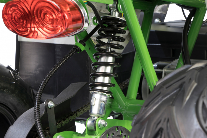 ATV electric Eco Toronto 1000W 48V 20Ah, roti 7 inch, culoare Verde Camuflaj [9]