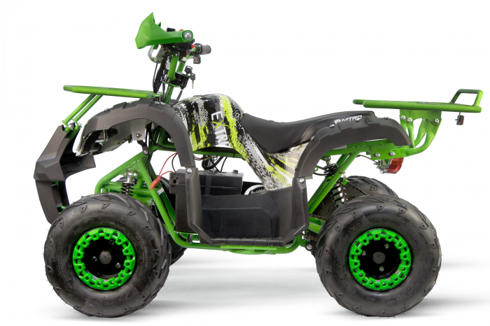 ATV electric Eco Toronto 1000W 48V 20Ah, roti 7 inch, culoare Verde Camuflaj [2]