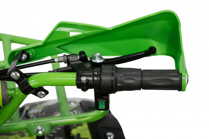 ATV electric Eco Toronto 1000W 48V 20Ah, roti 7 inch, culoare Verde Camuflaj [12]