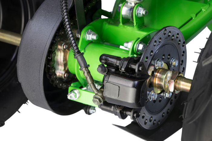 ATV electric Eco Toronto 1000W 48V 20Ah, roti 7 inch, culoare Verde Camuflaj [7]