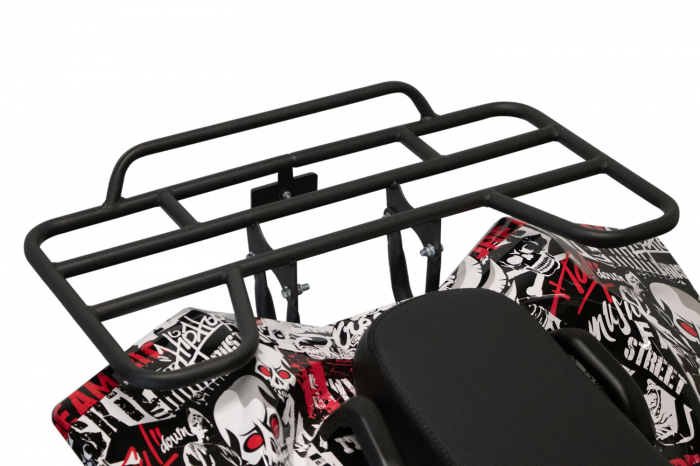 ATV electric NITRO Eco Warrior 1000W putere, baterie 48V 20Ah, Grafiti Alb [12]