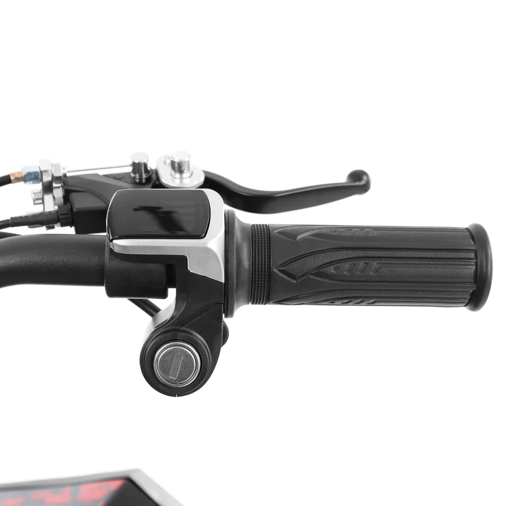 ATV electric Kinder Eco Wolf XXL 1200W 48V cu 3 viteza 6 inch, culoare Rosie [6]