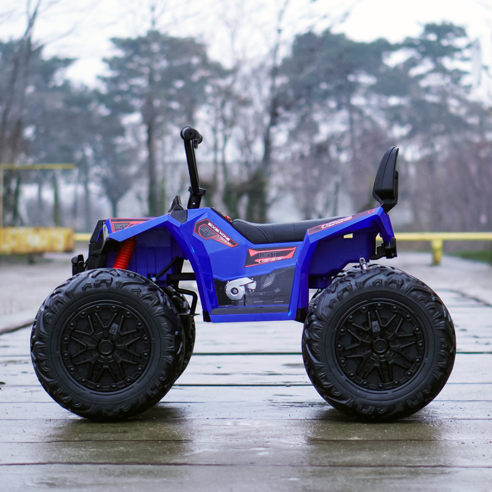 ATV electric pentru copii MonsterQuad 400W 24V 14Ah Albastru [9]