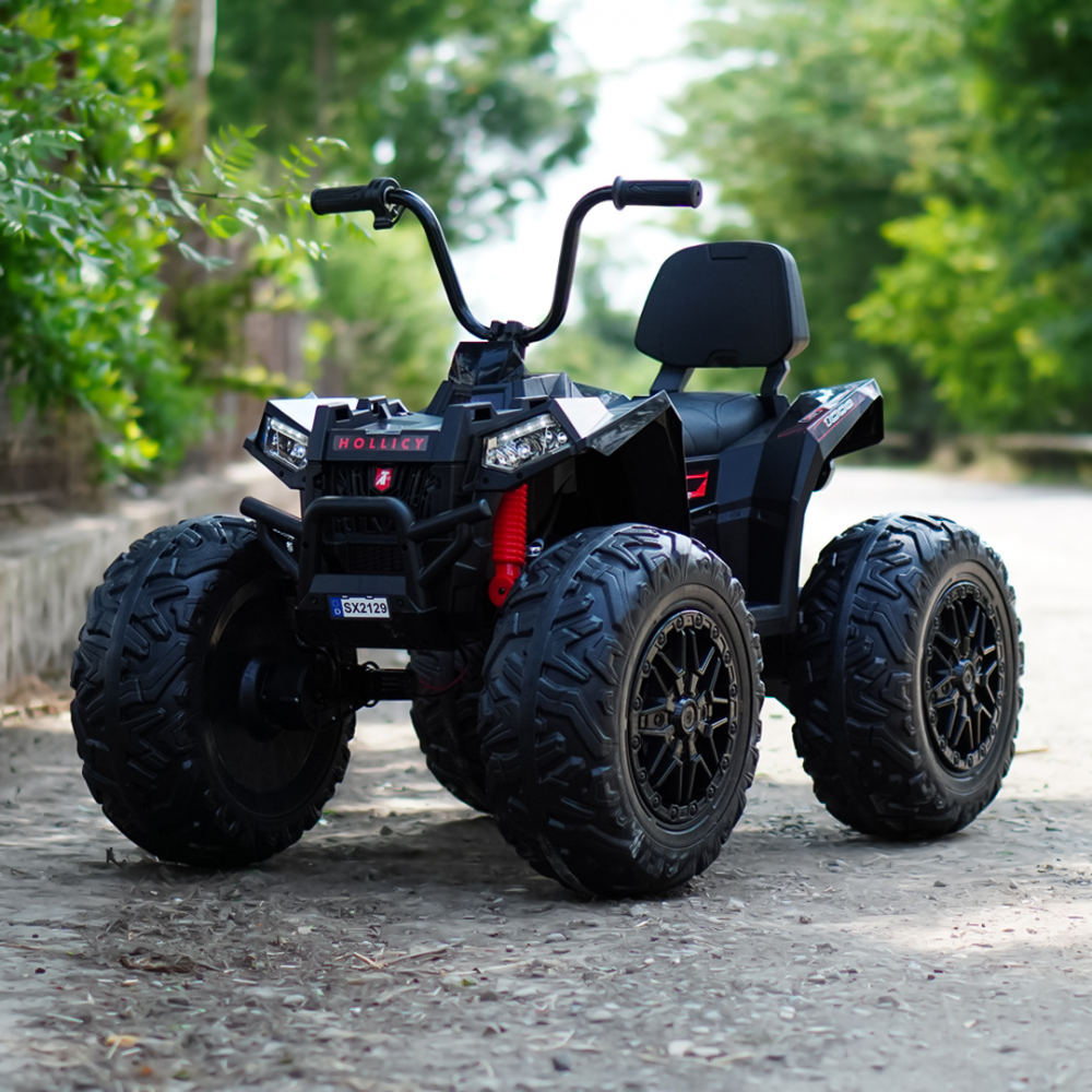 ATV electric pentru copii MonsterQuad 400W 24V 14Ah Negru [4]