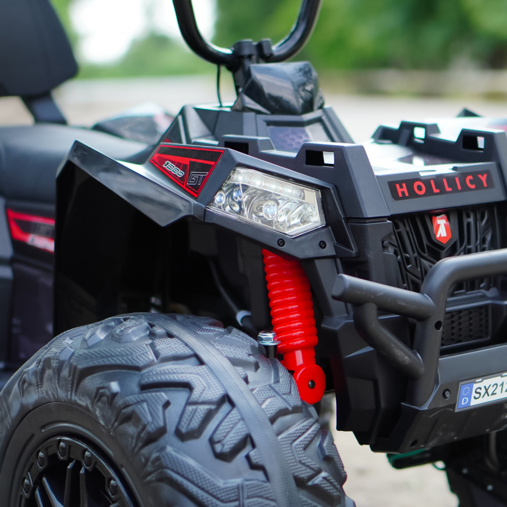 ATV electric pentru copii MonsterQuad 400W 24V 14Ah Negru [14]