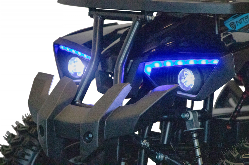 ATV electric NITRO Dusty VX Cross 1000W 36V Snowy tyres, culoare albastra [13]
