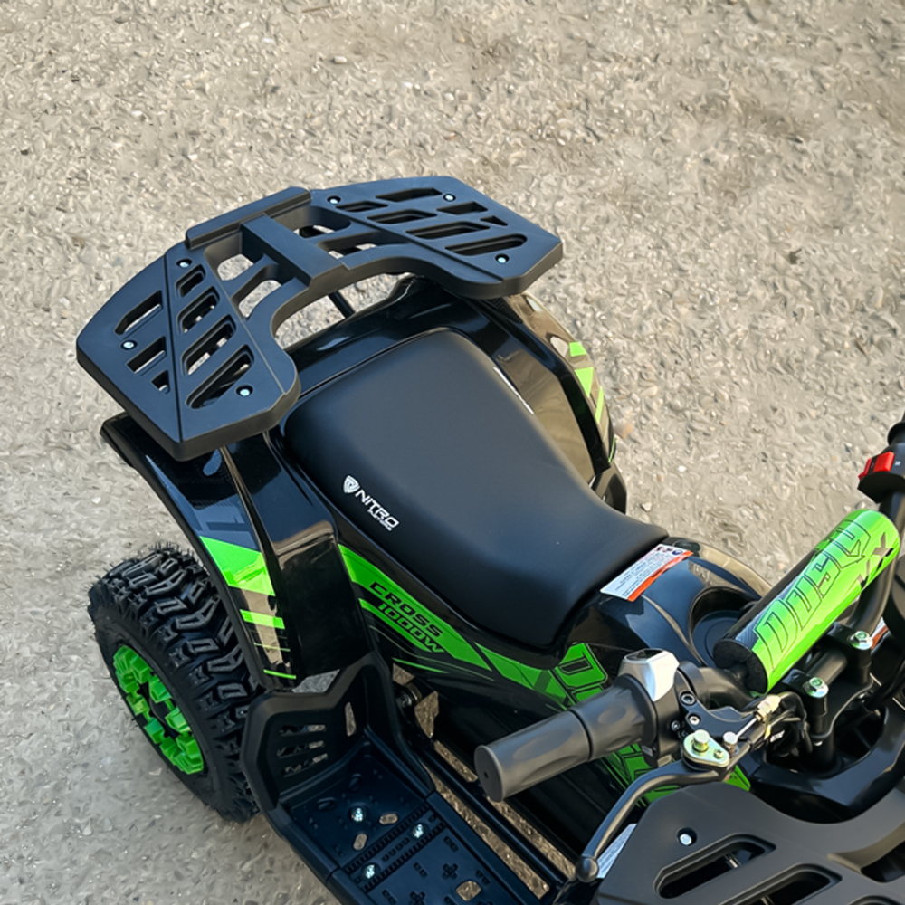 ATV electric NITRO Dusty VX Cross 1000W 36V Snowy tyres, culoare verde [12]