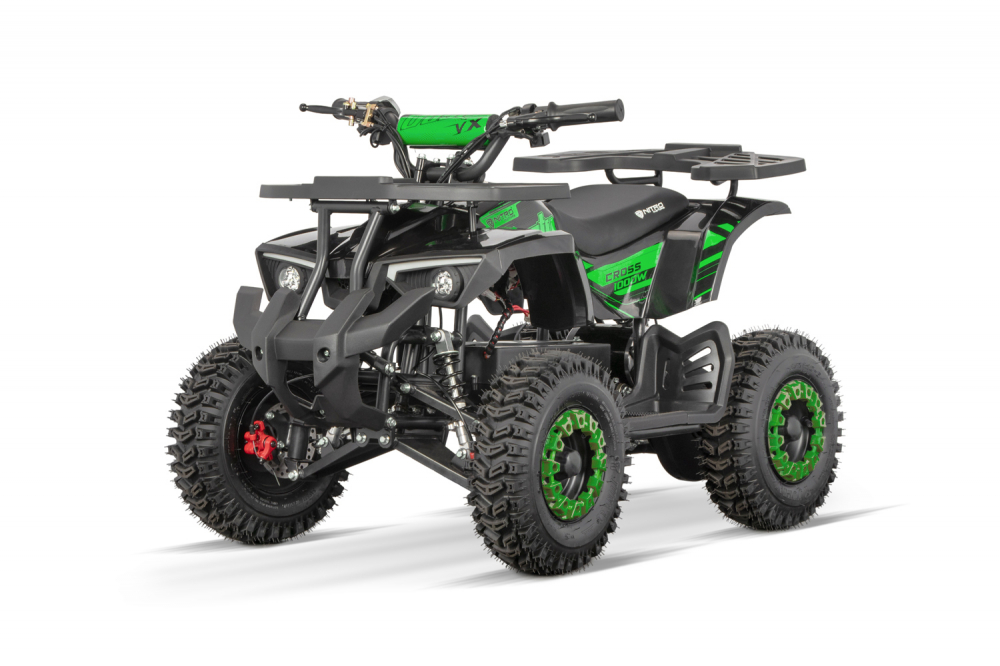 ATV electric NITRO Dusty VX Cross 1000W 36V Snowy tyres, culoare verde