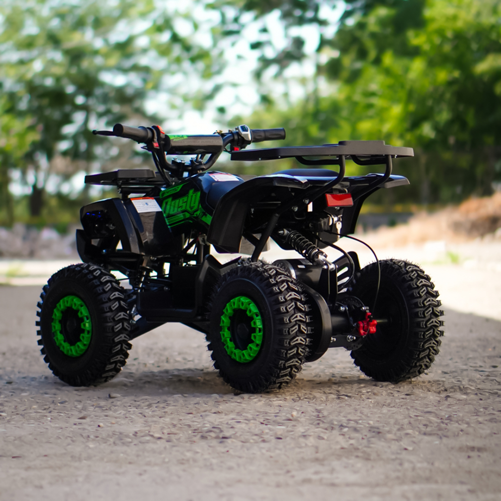 ATV electric NITRO Dusty VX Cross 1000W 36V Snowy tyres, culoare verde [7]