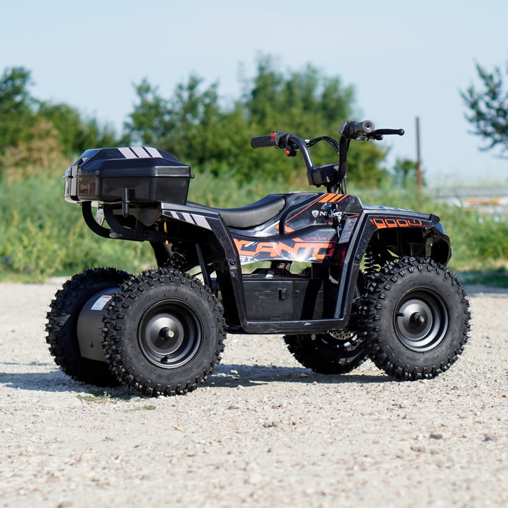 ATV electric NITRO E-QUAD Acanto 1000W cu baterie 36V 8Ah Lithium, culoare rosie [6]