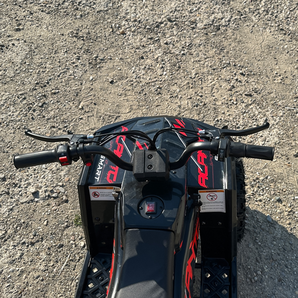 ATV electric NITRO E-QUAD Acanto 1000W cu baterie 36V 8Ah Lithium, culoare rosie [14]