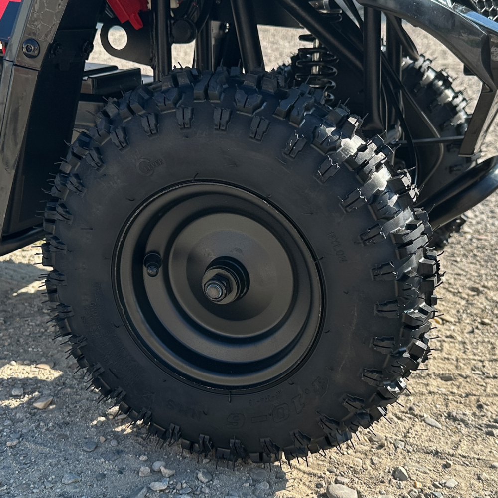 ATV electric NITRO E-QUAD Acanto 1000W cu baterie 36V 8Ah Lithium, culoare rosie [13]